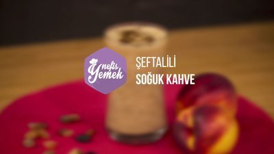 Şeftalili soğuk kahve tarifi