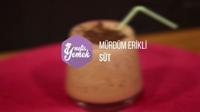 Mürdüm erikli süt tarifi
