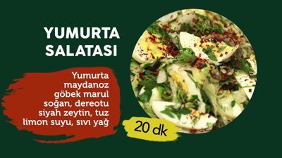 Yumurta salatası tarifi