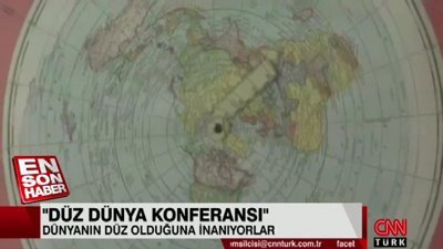 Dünyanın düz olduğuna inananlar konferans düzenledi