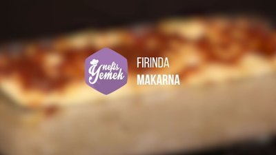 Fırında peynirli makarna