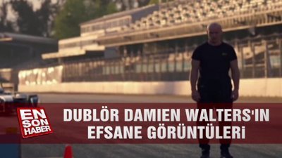 Dublör Damien Walters'ın efsane görüntüleri