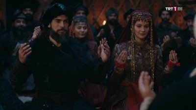 Dirliş Ertuğrul -Turgut ve Aslıhan'ın izdivacı