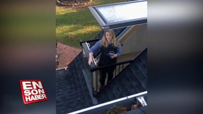 Balkona dönüşen pencere