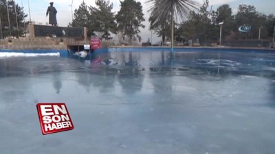 Kars'da soğuk hava: Eksi 13 dereceye ulaştı