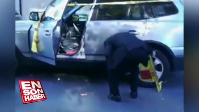 Yaşlı adamdan ders gibi araç kurtarma yöntemi