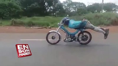 Brezilyalı trafik magandası kamerada