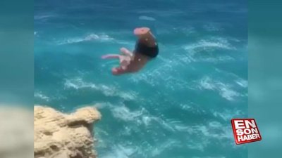 Yaşlı adamdan muhteşem atlayış