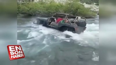 Akıntıya karşı araba sürdüler