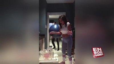 Fitness topuyla birbirlerini perişan eden çift