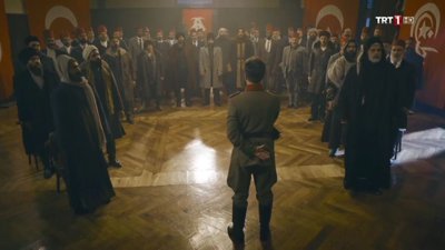 Mehmetçik Kut'ül - Amare - Hilali Ahmer toplantısı