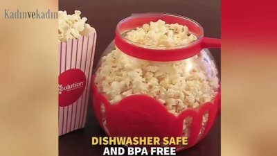 Mikrodalgada 5 dakikada patlamış mısır