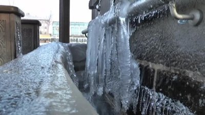 Ağrı eksi 18 dereceyi gördü