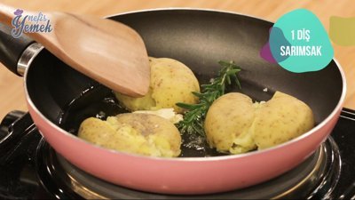 Ezilmiş patatesli zencefilli somon tarifi