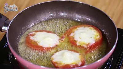 Kekikli kaşarlı domates tarifi