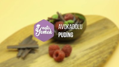 Avokadolu puding