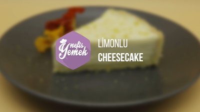 Limonlu cheesecake tarifi