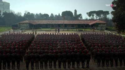 Abdülhamid'in Ertuğrul Alayına seslenişi