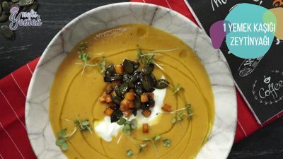 Bal kabağı çorbası tarifi