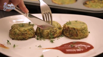 Mücver muffin tarifi