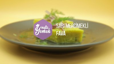 Sarı mercimekli fava
