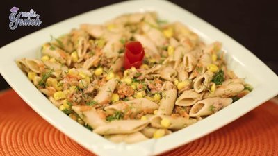 Ton balıklı diyet makarna tarifi