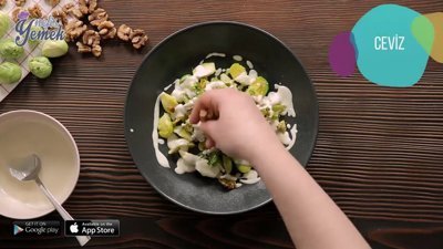 Çıtır Brüksel Lahanası Salatası Tarifi