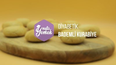 Diyabetik Bademli Kurabiye tarifi