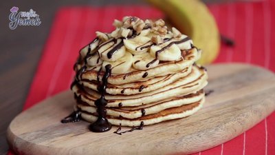 Çikolatalı Muzlu Pankek Tarifi