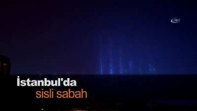 İstanbul'da sisli sabah