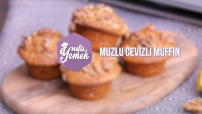 Muzlu Cevizli Muffin tarifi