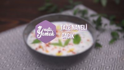 Taze Naneli Cacık tarifi