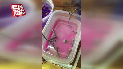 Elektrik verilince renk değiştiren vidalar