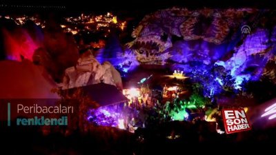 Peribacaları renklendi