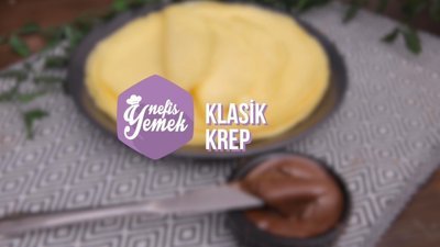 Klasik Krep tarifi