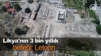 Likya'nın 3 bin yıllık belleği: Letoon
