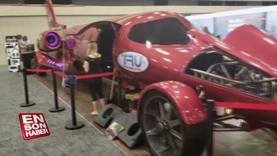 Limuzine dönüştürülen jet uçağı