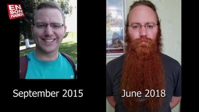 911 gün boyunca dünyayı dolaşan adamın gün gün uzayan sakalları