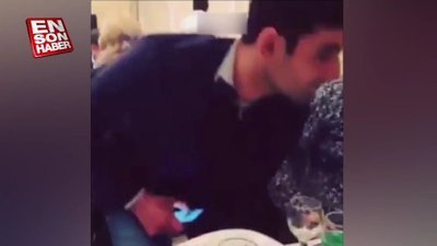 Düğünde arkadaşına bubi tuzağı kuran eleman