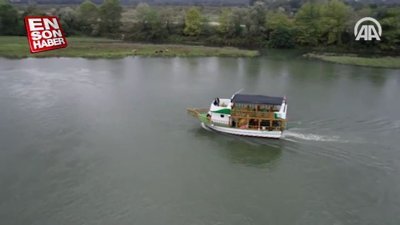 Yeşilırmak'ta 70 yıl sonra tekne gezileri başladı
