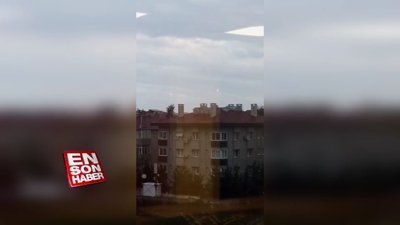 İstanbul semalarında kaydedilen ve insanları şaşkınlığa sürükleyen görüntü