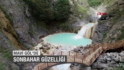 Mavi Göl’de sonbahar güzelliği