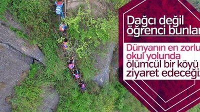 Uçurumun kenarında yaşayan Çinliler: Atuler Köyü