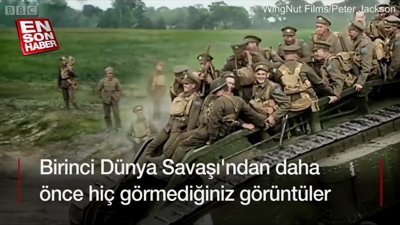 Peter Jackson'dan 1. Dünya Savaşı Belgeseli: They Shall Not Grow Old