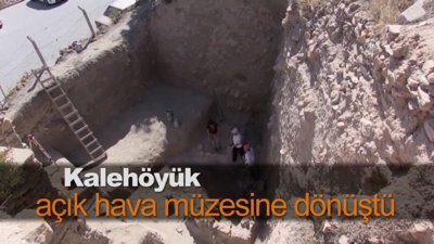 Kalehöyük açık hava müzesine dönüştü