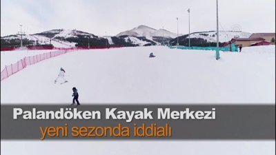 Palandöken Kayak Merkezi yeni sezonda iddialı