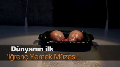 Dünyanın ilk 'İğrenç Yemek Müzesi'