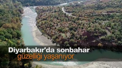 Diyarbakır'da sonbahar güzelliği yaşanıyor