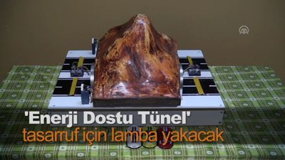 'Enerji Dostu Tünel' tasarruf için lamba yakacak