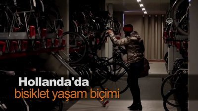 Hollanda'da bisiklet yaşam biçimi